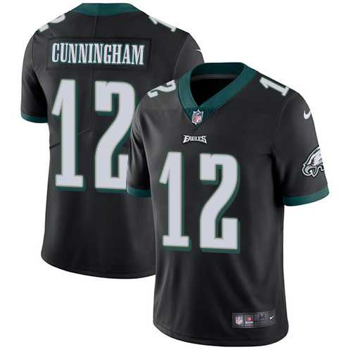 Nike Philadelphia Eagles #12 Randall Cunningham Black Alternate NFL Vapor Untouchable Limited Jersey,We sell and wholesale Nike Philadelphia Eagles #12 Randall Cunningham Black Alternate NFL Vapor Untouchable Limited Jersey on line form chian!